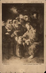 Christ Blessing Children by Rembrandt Postcard
