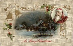 A Merry Christmas Postcard Postcard