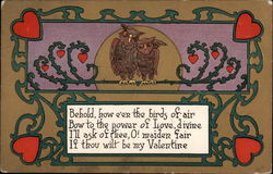 Behold, how e'er the Birds of Air Bow to the Power of Love, Divine Behold, how e'er the Birds of Air Bow to the Power of Love, Divine