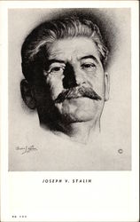Joseph V. Stalin Postcard