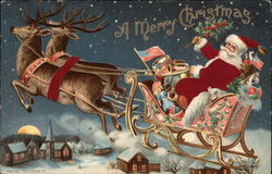 A Merry Christmas Postcard
