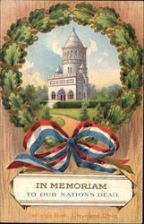 In Memoriam to our Nation's Dead, Garfield's Tomb, Cleveland, Ohio Postcard
