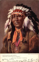 A Red Indian Postcard