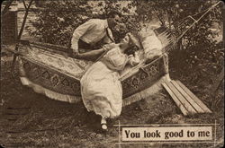 You Look Good to me Postcard