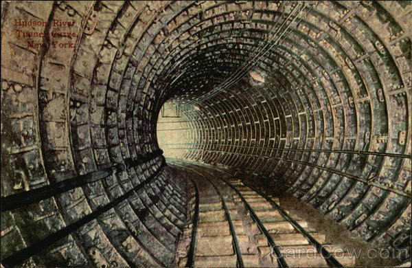 Hudson River Tunnel Curve New York