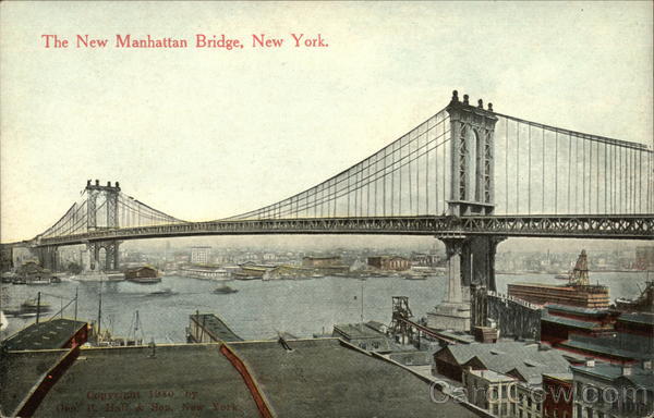 The New Manhattan Bridge New York