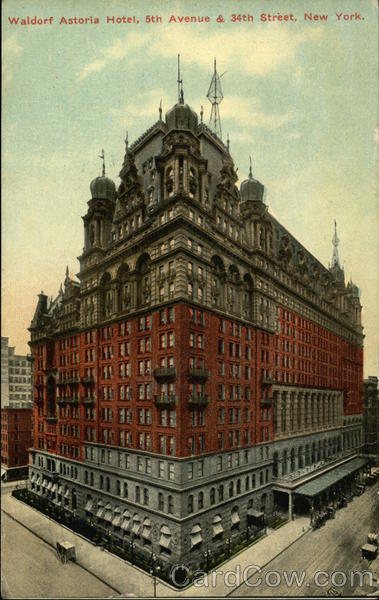 Waldorf Astoria Hotel New York