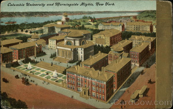 Columbia University and Morningside Heights New York