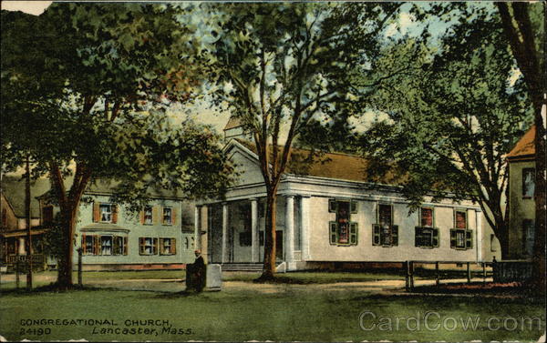 Congregational Church Lancaster Massachusetts