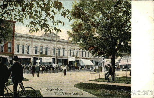 State St. From Campus Ann Arbor Michigan