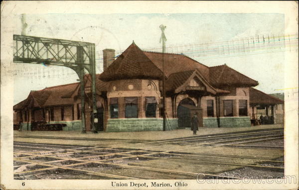 View of Union Depot Marion Ohio