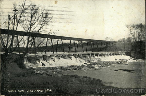 Huron Dam Ann Arbor Michigan