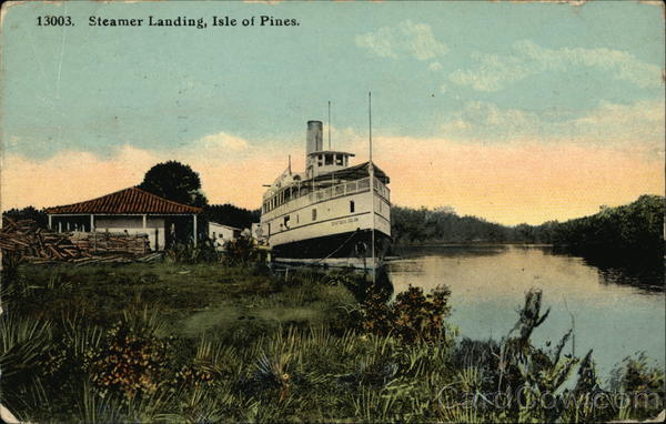 Steamer Landing, Isle of Pines Steamers