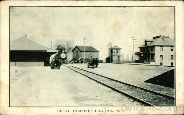 Depot Falconer Junction New York