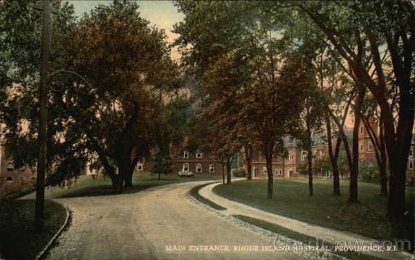 Main Entrance, Rhode Island Hospital Providence