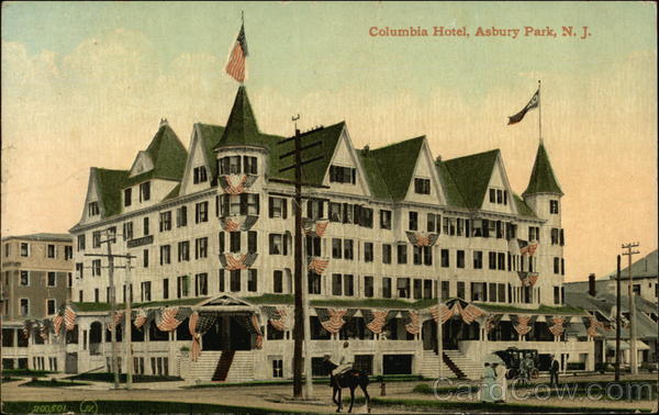 Columbia Hotel Asbury Park New Jersey