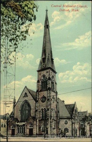 Central Methodist Church Detroit Michigan