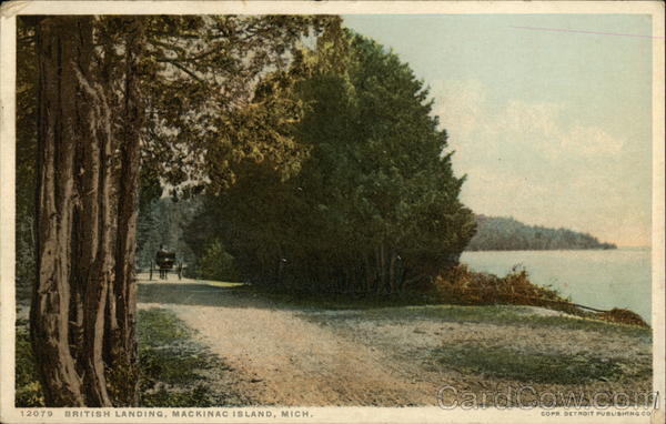 British Landing Mackinac Island Michigan