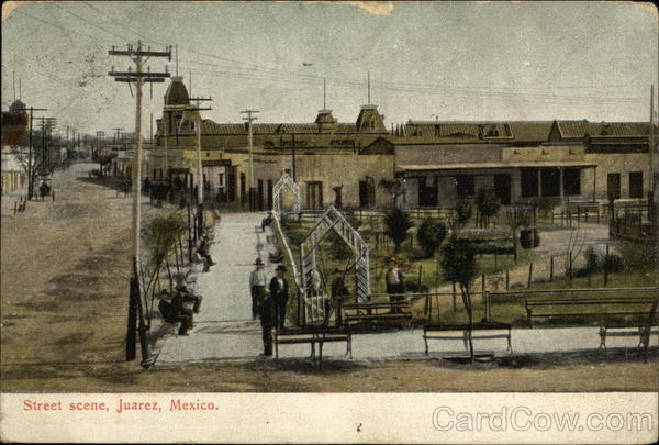 Street Scene Juarez Mexico