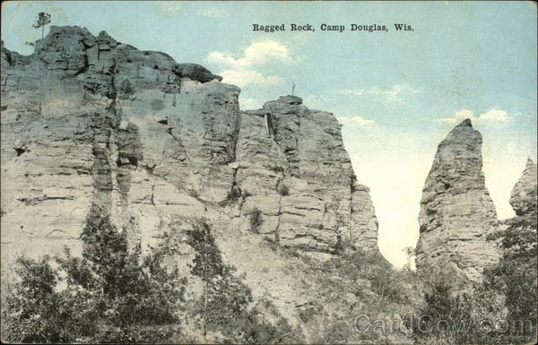 Ragged Rock, Camp Douglas Wisconsin