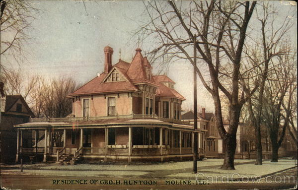 Residence of Geo. H. Huntoon Moline Illinois