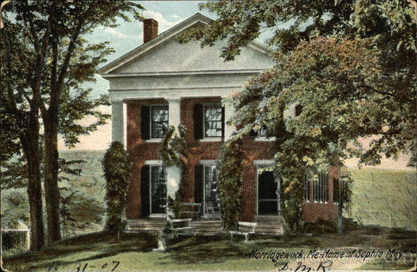 Home of Sophie May Norridgewock Maine
