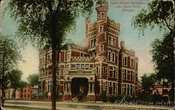 Potter Palmer Residence, Lake Shore Drive Chicago Illinois