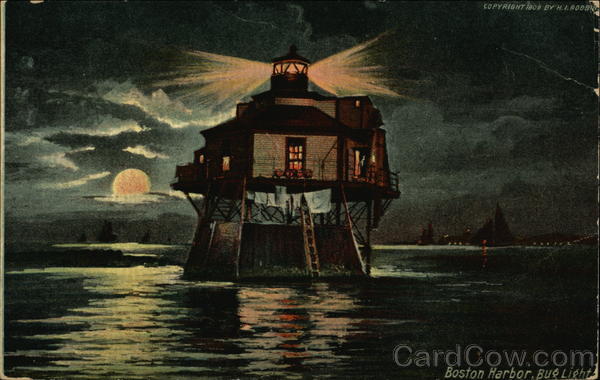 Boston Harbor Bug Light Massachusetts
