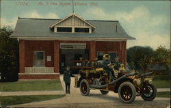 No. 3 Fire Station Postcard