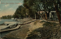 Boat Landing Postcard