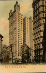 Park Row Building New York, NY Postcard Postcard