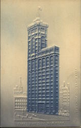 Times Building Postcard