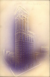 Times Building Postcard