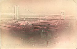 Brooklyn Bridge New York, NY Postcard Postcard