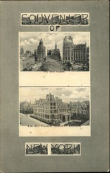 Greetings from New York Postcard