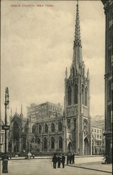 Grace Church New York, NY Postcard Postcard