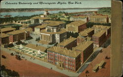Columbia University and Morningside Heights Postcard