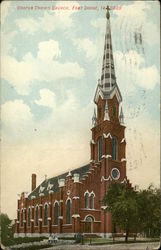 Corpus Christi Church Fort Dodge, IA Postcard Postcard