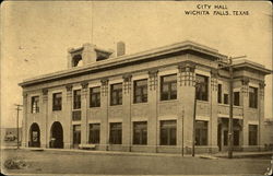 City Hall Wichita Falls, TX Postcard Postcard