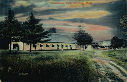 Washacum Park Sterling, MA Postcard Postcard