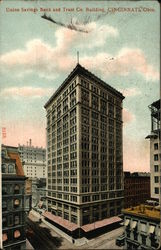 Union Savings Bank and Trust Co. Building Cincinnati, OH Postcard 