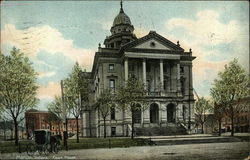 Court House Marion, IN Postcard Postcard