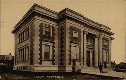 Library Norwood, OH Postcard Postcard