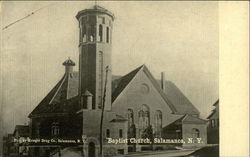 Baptist Church Postcard