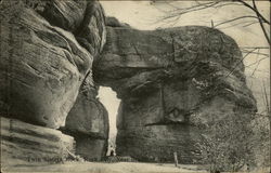 Twin Sisters Rock, Rock City Postcard