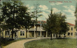 Bourbon College Paris, KY Postcard Postcard