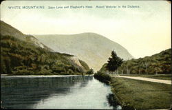 Saco Lake and Elephant's Head, Mount Webster in the Distance White Mountains, NH Postcard Postcard