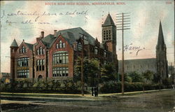 South Side High School Minneapolis, MN Postcard Postcard