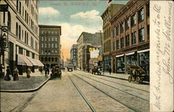 Granby St Norfolk, VA Postcard Postcard