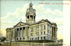 Court House, King County Postcard